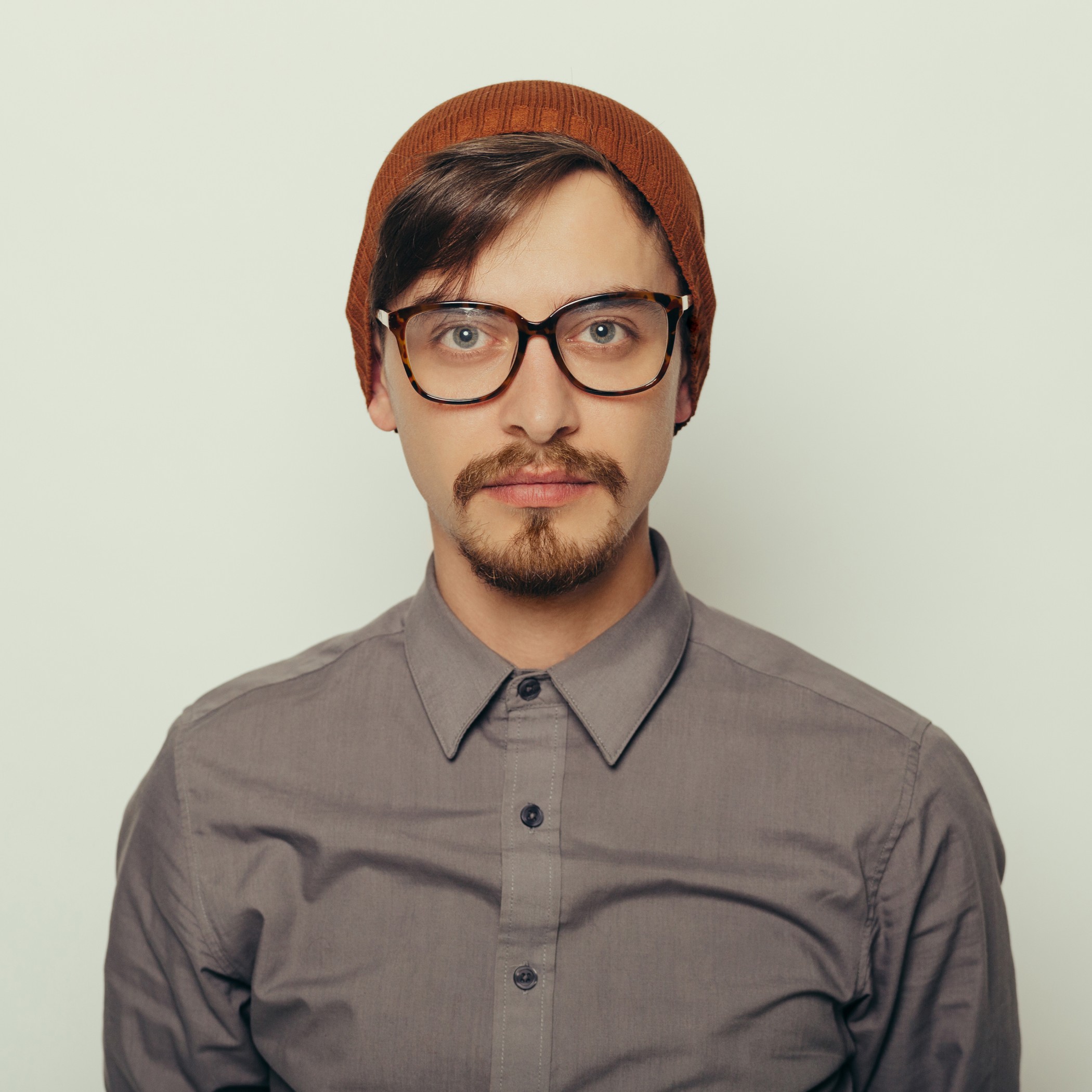 portrait of an interesting young man in winter clo p99ly7a.jpg